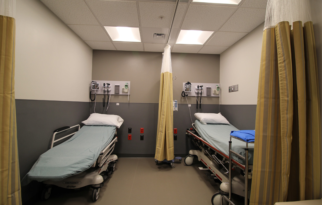 Eckman Construction Elliot Hospital Rapid Triage and Treatment Unit