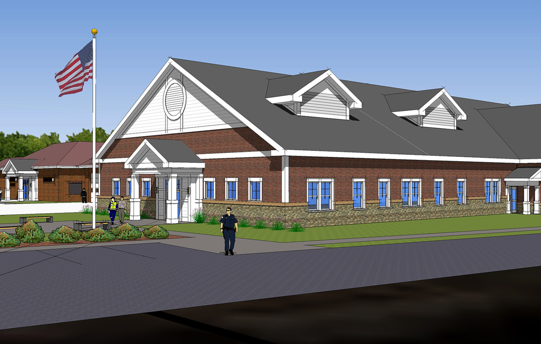 Construction Under Way at Plaistow Public Safety Complex Eckman Construction