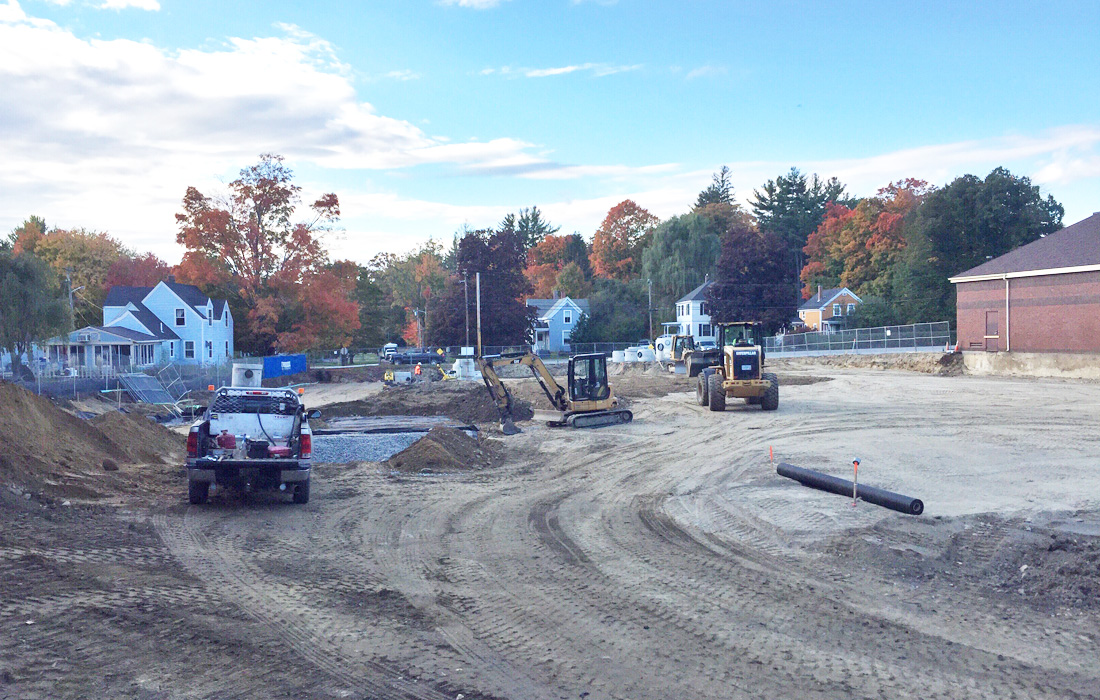 Construction Under Way at Plaistow Public Safety Complex Eckman Construction