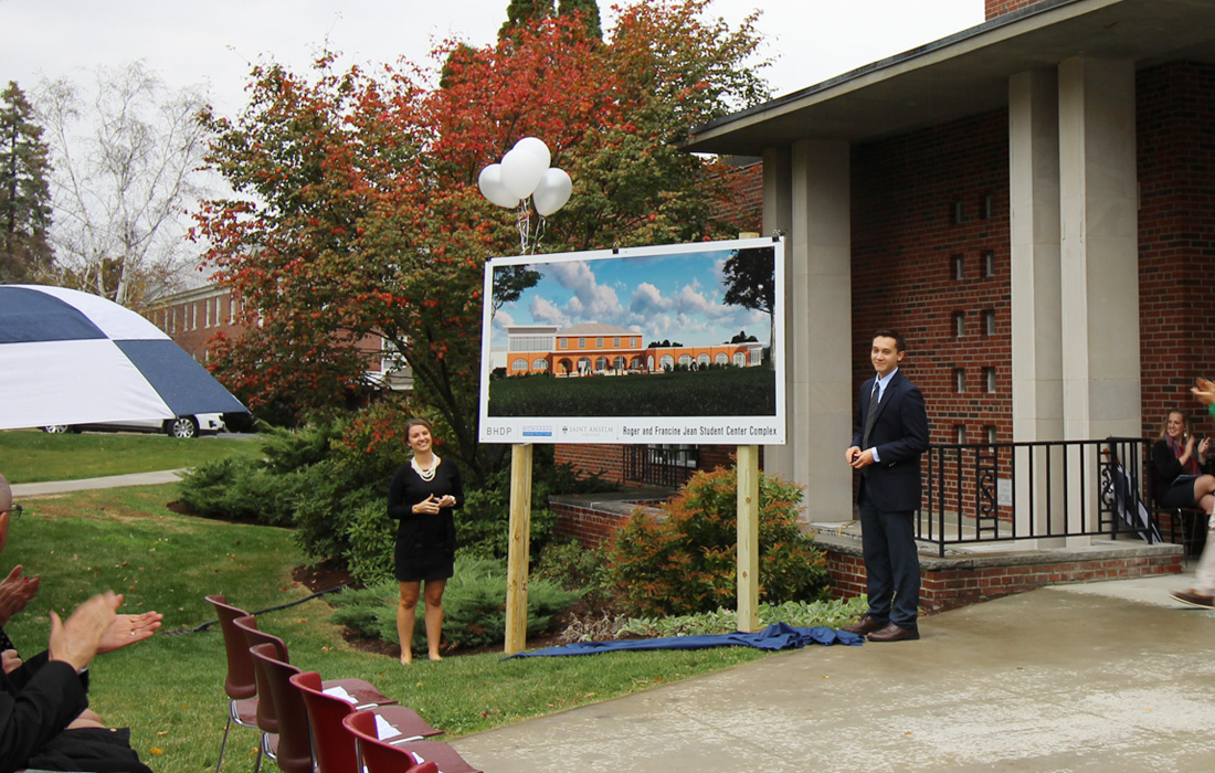 St. Anselm Student Center Groundbreaking