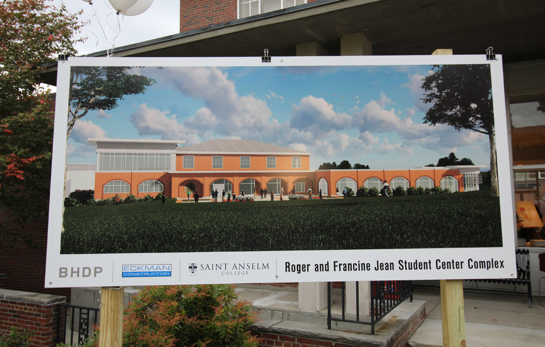 St. Anselm College Holds Ceremonial Groundbreaking Eckman Construction