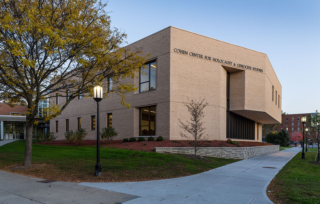 Eckman Construction, Bedford, NH, wins 2020 Escellence Award for Construction Management of Cohen Center for Holocaust and Genocide Studies, Keene State College