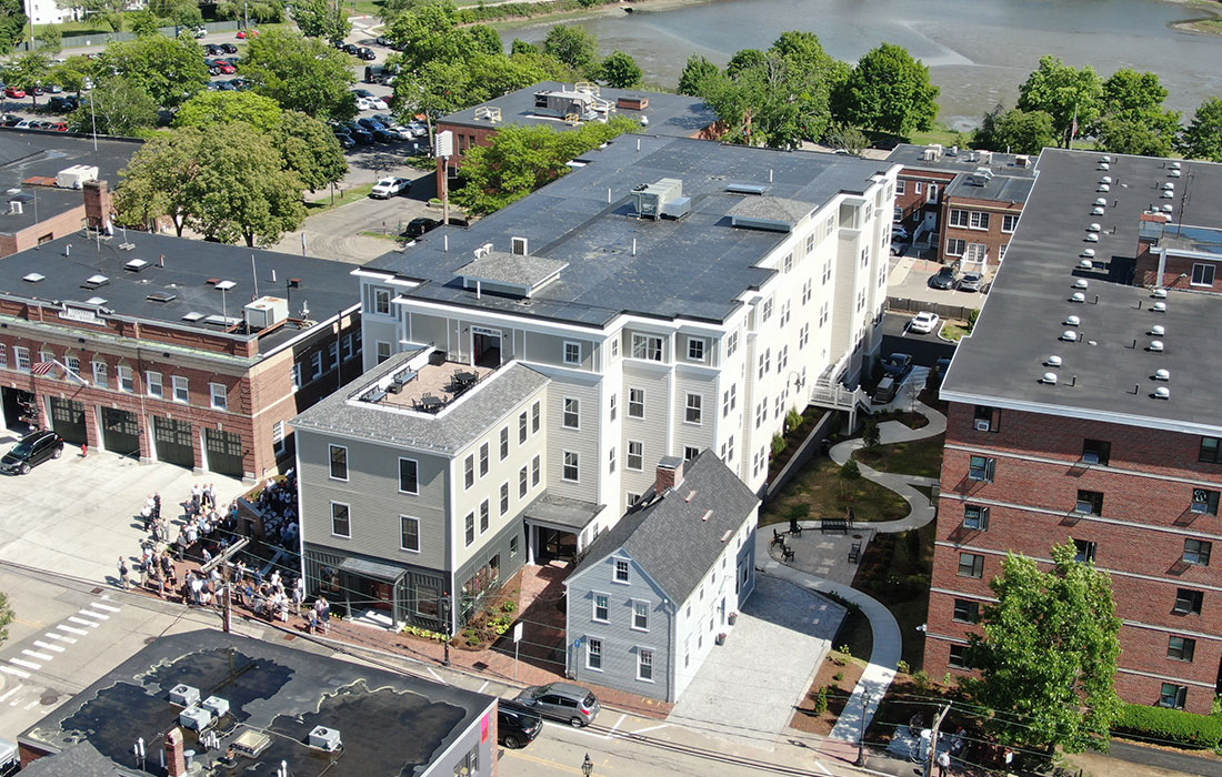 Completed Aerial View of Ruth Lewin Griffin Place