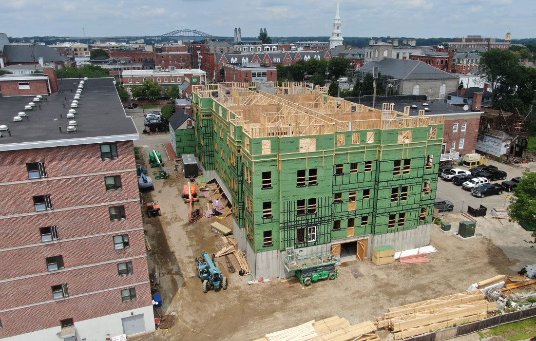 Eckman Construction, Bedford, Affordable Housing, Multi-Family, New, Construction, New Hampshire, Portsmouth Housing Authority