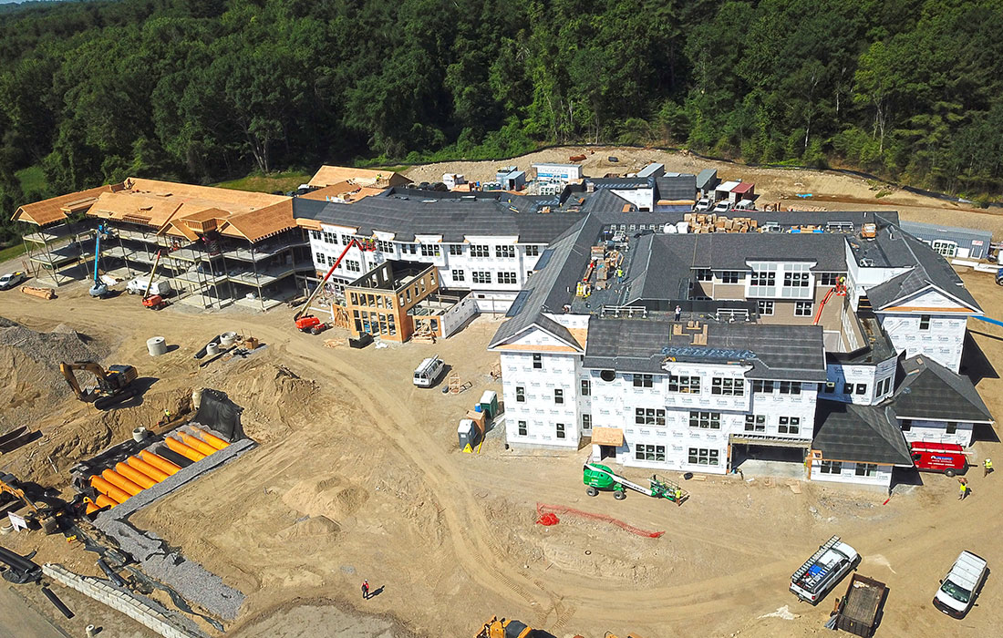 Eckman Construction, Construction Manager, New Hampshire, Senior Living, Bedford, New Construction