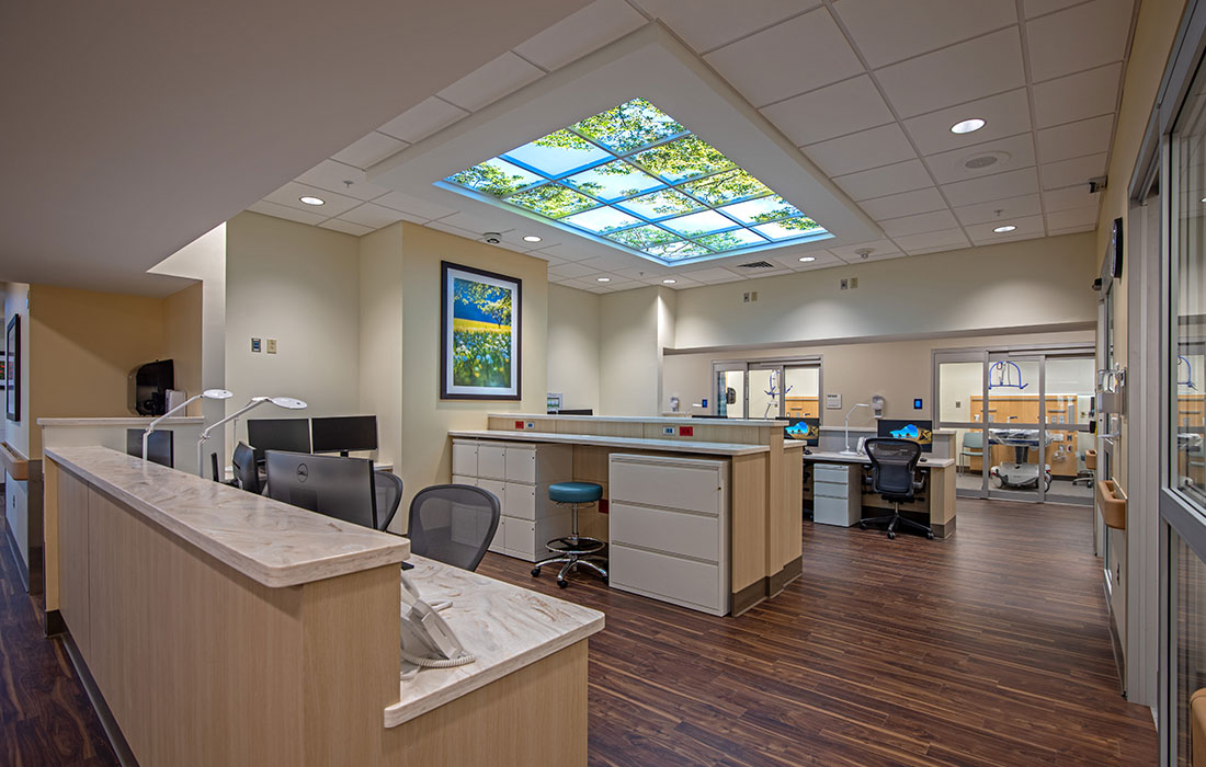 Manchester VA Medical Center Urgent Care & Mental Health Addition, Interior, Manchester, NH, Eckman Construction, Bedford, NH