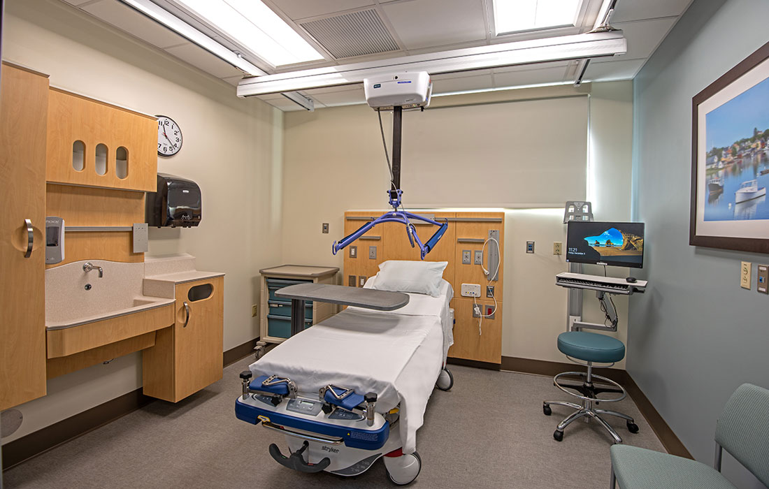 Manchester VA Medical Center Urgent Care & Mental Health Addition, Interior, Manchester, NH, Eckman Construction, Bedford, NH