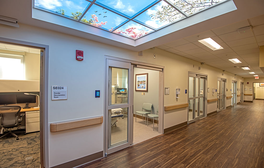 Manchester VA Medical Center Urgent Care & Mental Health Addition, Interior, Manchester, NH, Eckman Construction, Bedford, NH