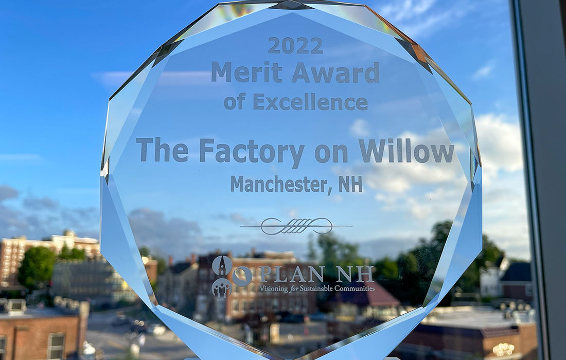 Factory Team Wins PLAN NH Merit Award