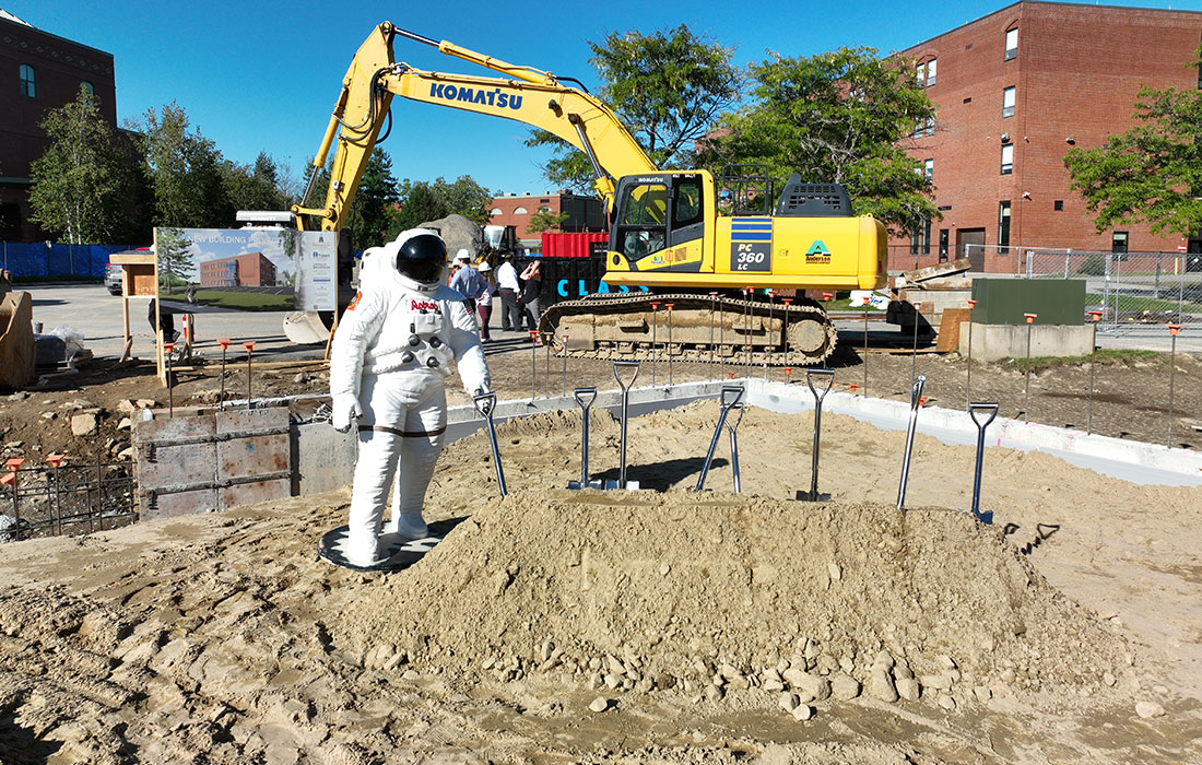 Work Begins at Pinkerton Academy